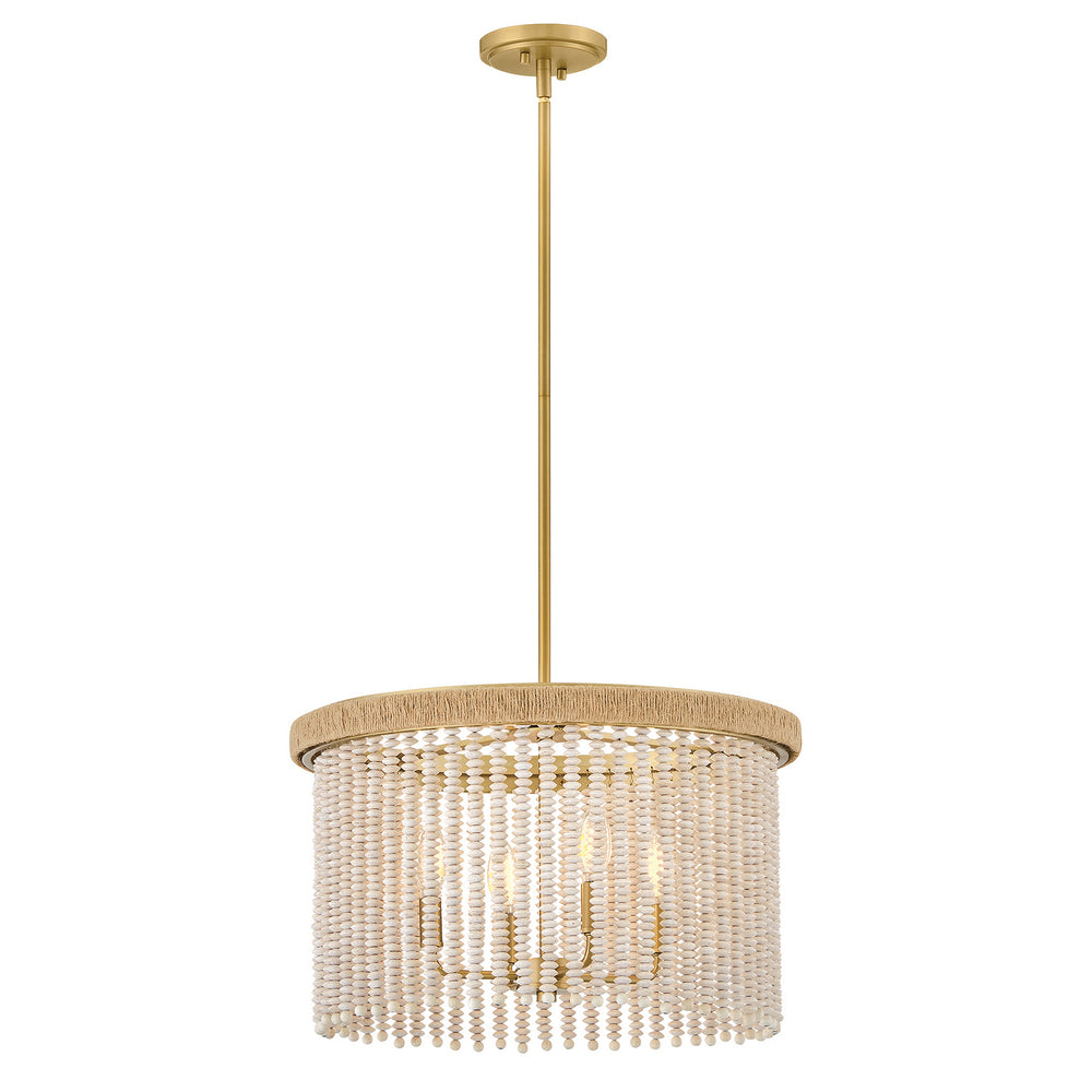 Hinkley Canada - LED Convertible Semi-Flush Mount - Indra - Lacquered Brass- Union Lighting Luminaires Decor