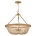 Hinkley Canada - LED Chandelier - Tula - Burnished Gold- Union Lighting Luminaires Decor