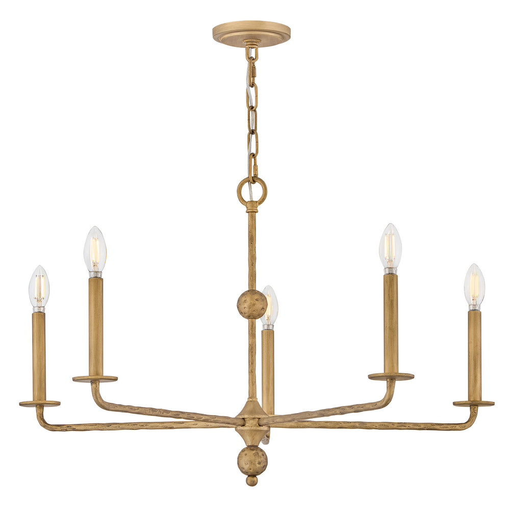 Hinkley Canada - LED Chandelier - Ansel - Burnished Gold- Union Lighting Luminaires Decor