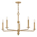 Hinkley Canada - LED Chandelier - Ansel - Burnished Gold- Union Lighting Luminaires Decor