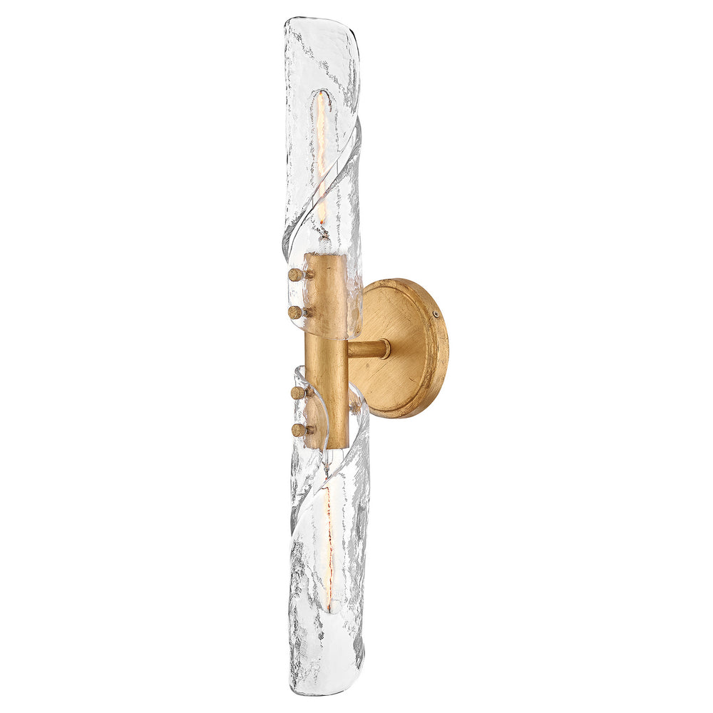 Hinkley Canada - LED Wall Sconce - Capri - Distressed Brass- Union Lighting Luminaires Decor