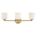 Hinkley Canada - LED Vanity - Ava - Lacquered Brass- Union Lighting Luminaires Decor