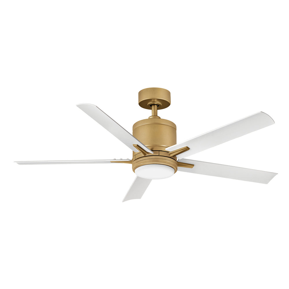 Hinkley Canada - 52" Smart Fan - Vail - Heritage Brass- Union Lighting Luminaires Decor