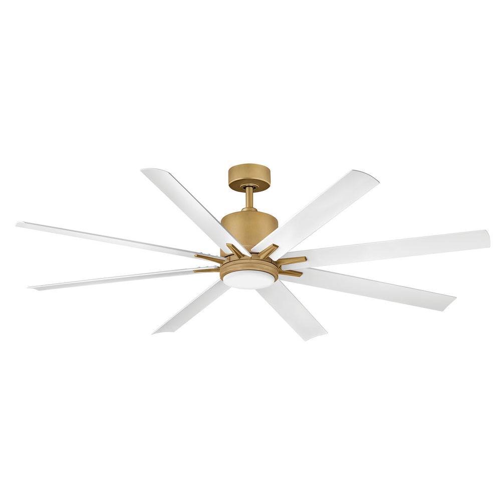 Hinkley Canada - 66" Smart Fan - Vantage - Heritage Brass- Union Lighting Luminaires Decor