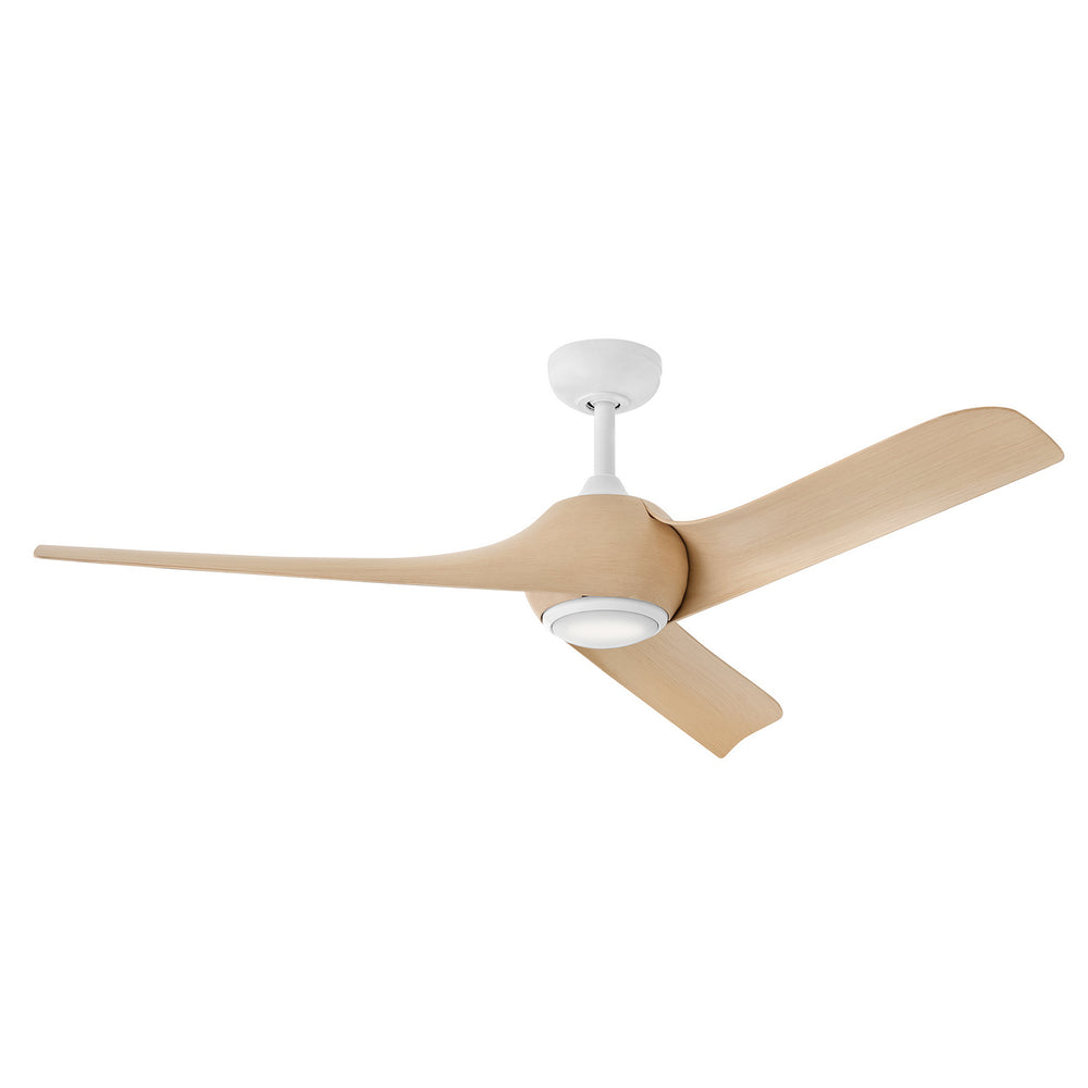 Hinkley Canada - 56" Smart Fan - Tiburon - Matte White- Union Lighting Luminaires Decor