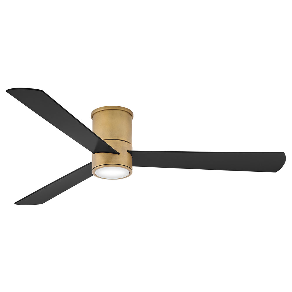 Hinkley Canada - 52" Smart Fan - Speck Flush - Heritage Brass- Union Lighting Luminaires Decor