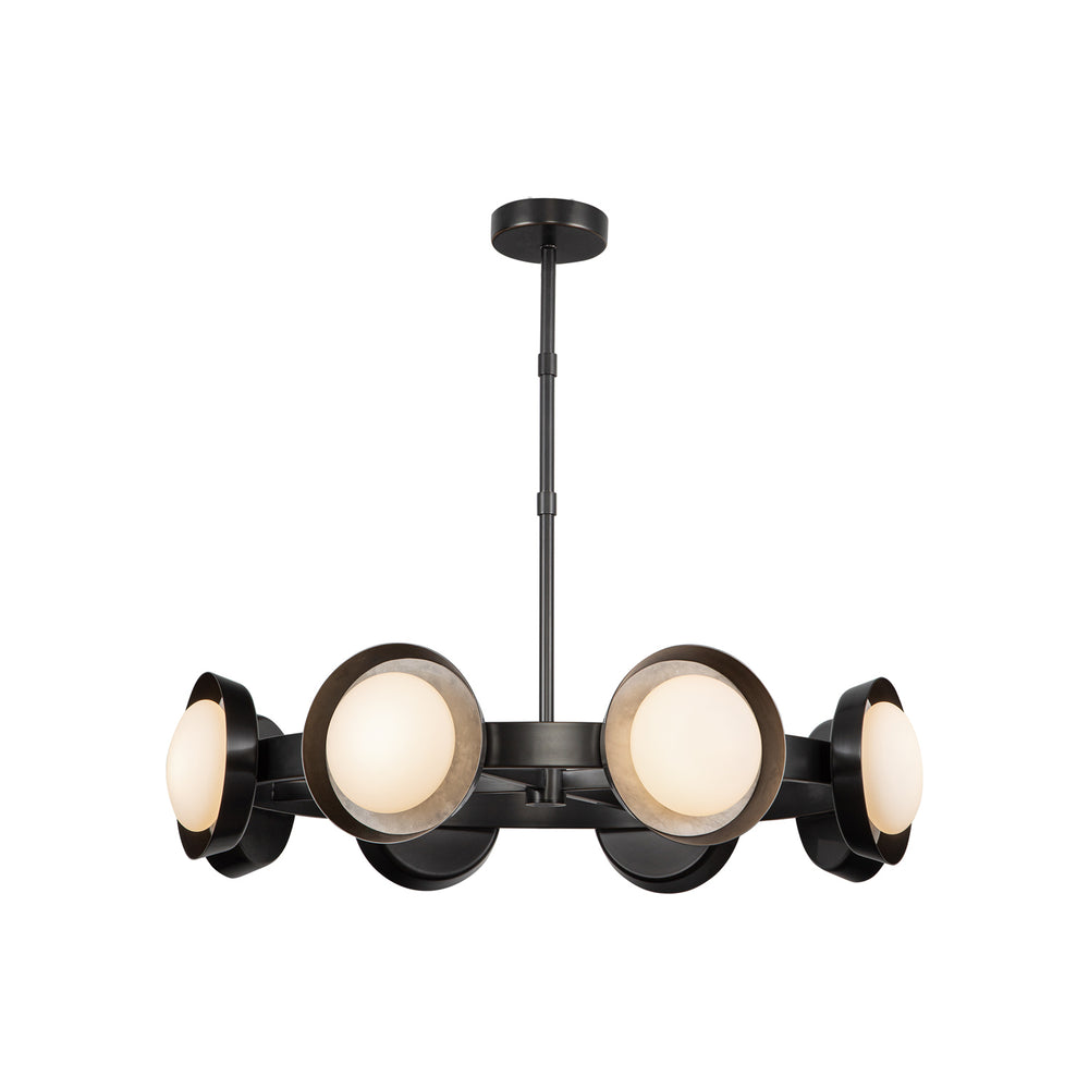 Alora Canada - LED Chandelier - Alonso - Urban Bronze- Union Lighting Luminaires Decor