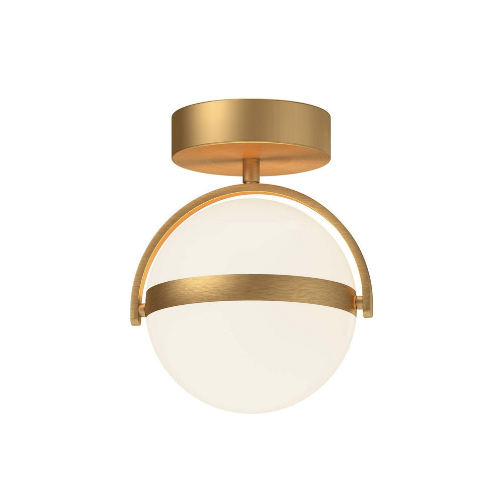 Alora Canada - LED Flush Mount - Globo - Brushed Gold- Union Lighting Luminaires Decor