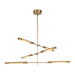 Alora Canada - LED Pendant - Astrid - Metal Shade/Vintage Brass- Union Lighting Luminaires Decor