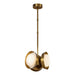 Alora Canada - LED Pendant - Alonso - Vintage Brass- Union Lighting Luminaires Decor