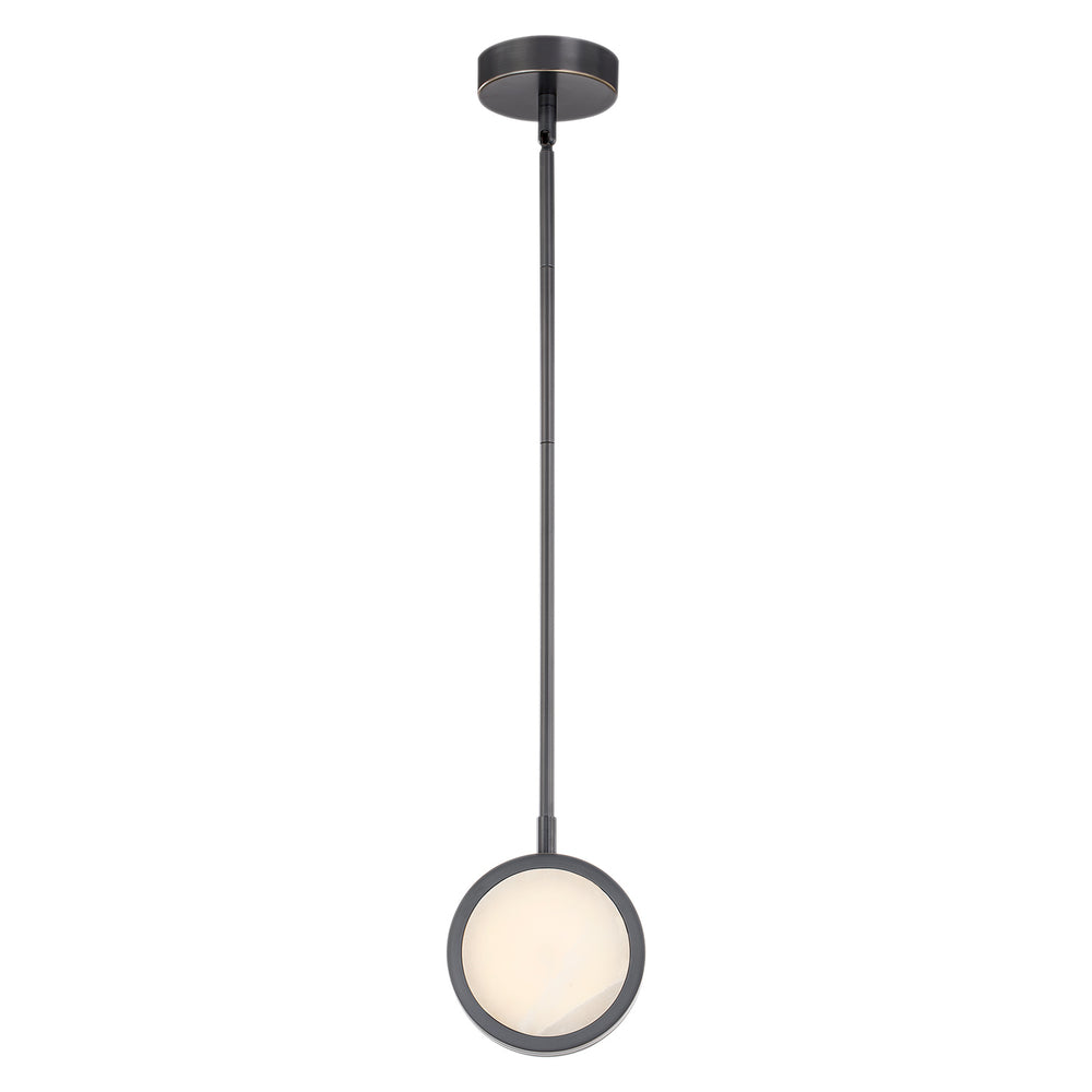 Alora Canada - LED Pendant - Blanco - Urban Bronze/Alabaster- Union Lighting Luminaires Decor