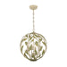 Crystorama - Four Light Chandelier - Broche - Champagne Green Tea- Union Lighting Luminaires Decor