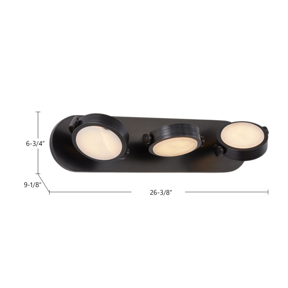 Alora Canada - LED Wall/Vanity - Blanco - Urban Bronze/Alabaster- Union Lighting Luminaires Decor