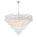 Crystorama - 28 Light Chandelier - Addis - Polished Chrome- Union Lighting Luminaires Decor