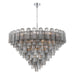 Crystorama - 28 Light Chandelier - Addis - Polished Chrome- Union Lighting Luminaires Decor