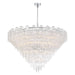 Crystorama - 40 Light Chandelier - Addis - Polished Chrome- Union Lighting Luminaires Decor