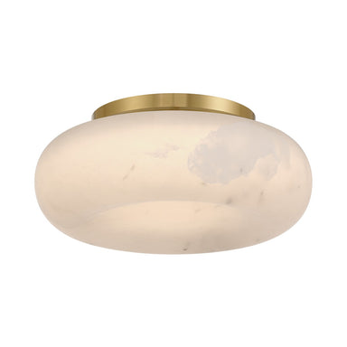Crystorama - LED Flush Mount - Acme - Aged Brass- Union Lighting Luminaires Decor