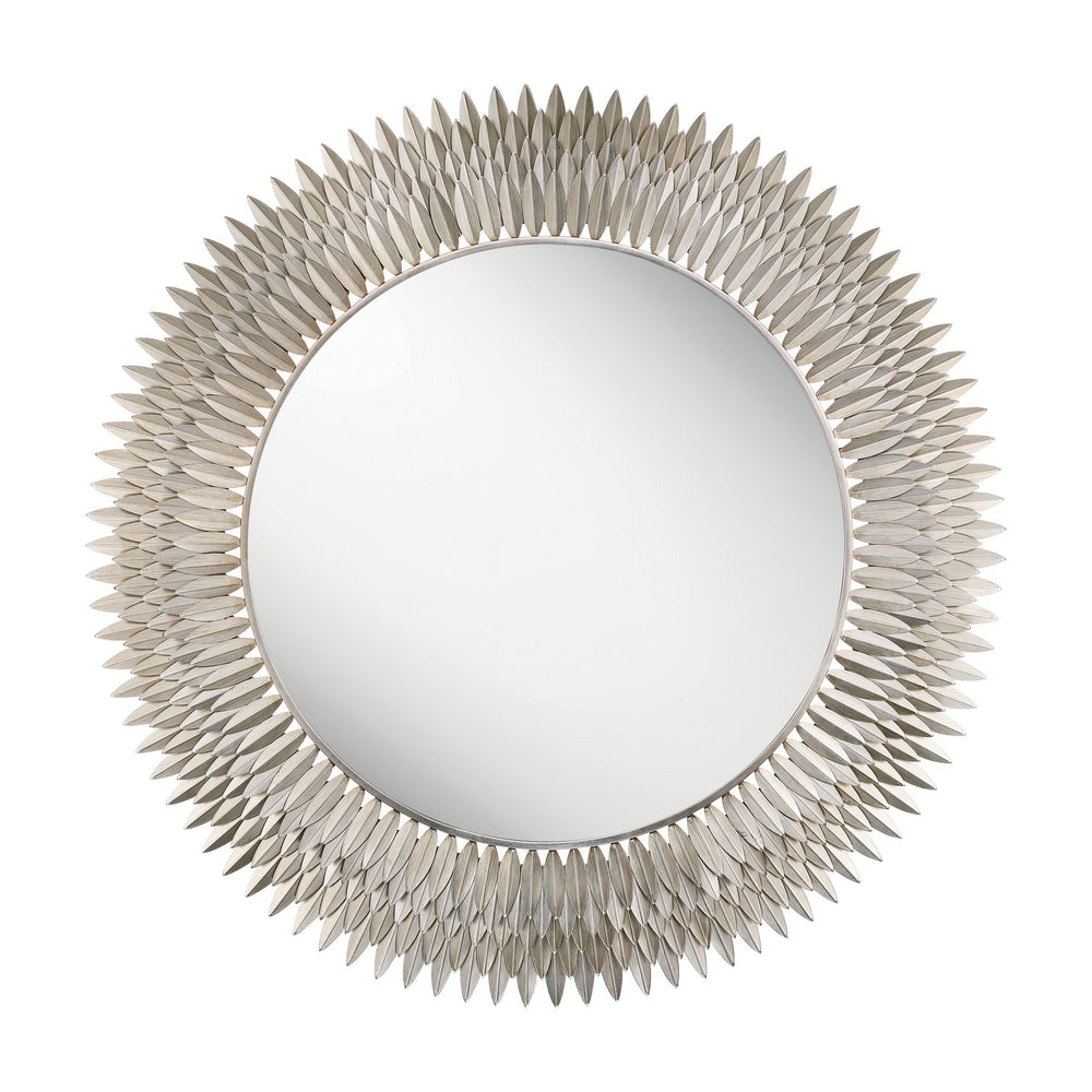 Crystorama - Mirror - Broche - Antique Silver- Union Lighting Luminaires Decor