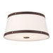 Crystorama - Three Light Flush Mount - Callahan - Luxe Gold- Union Lighting Luminaires Decor