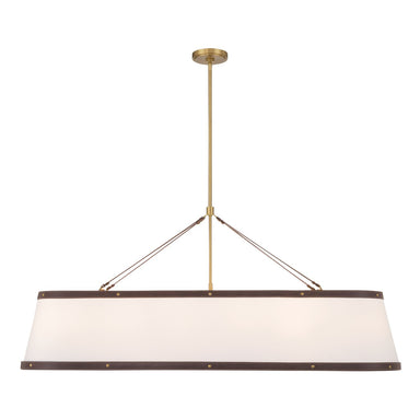 Crystorama - Six Light Chandelier - Callahan - Luxe Gold- Union Lighting Luminaires Decor