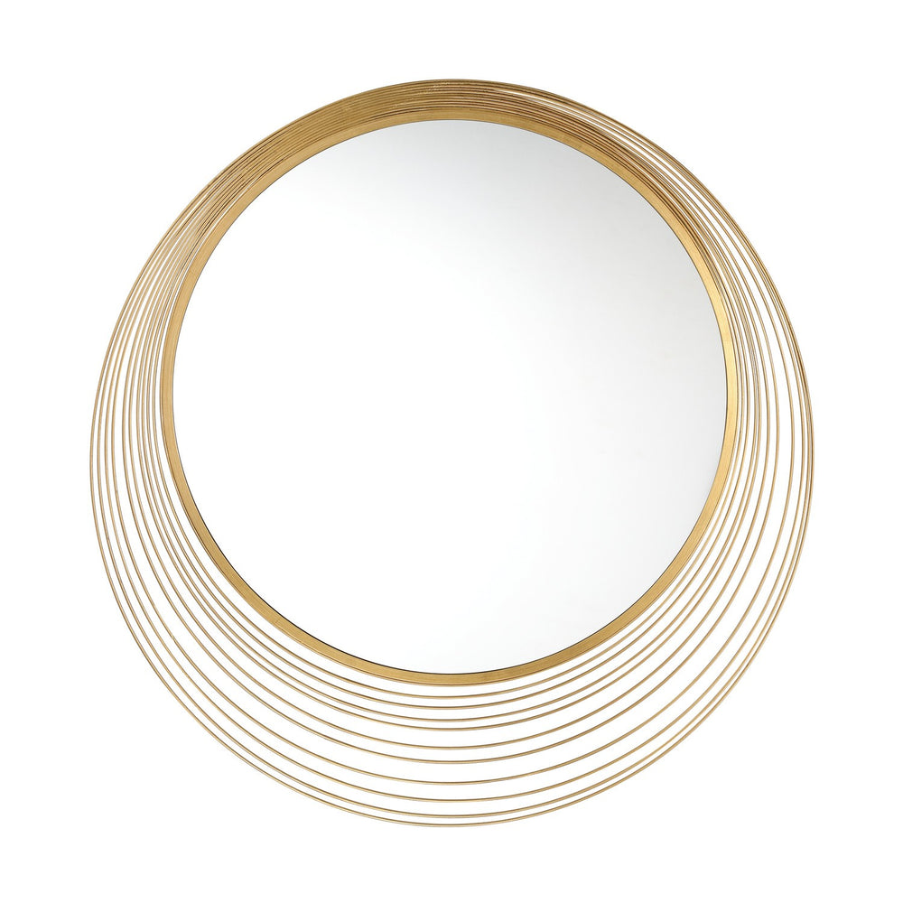 Crystorama - Mirror - Cecile - Antique Gold- Union Lighting Luminaires Decor