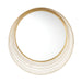 Crystorama - Mirror - Cecile - Antique Gold- Union Lighting Luminaires Decor