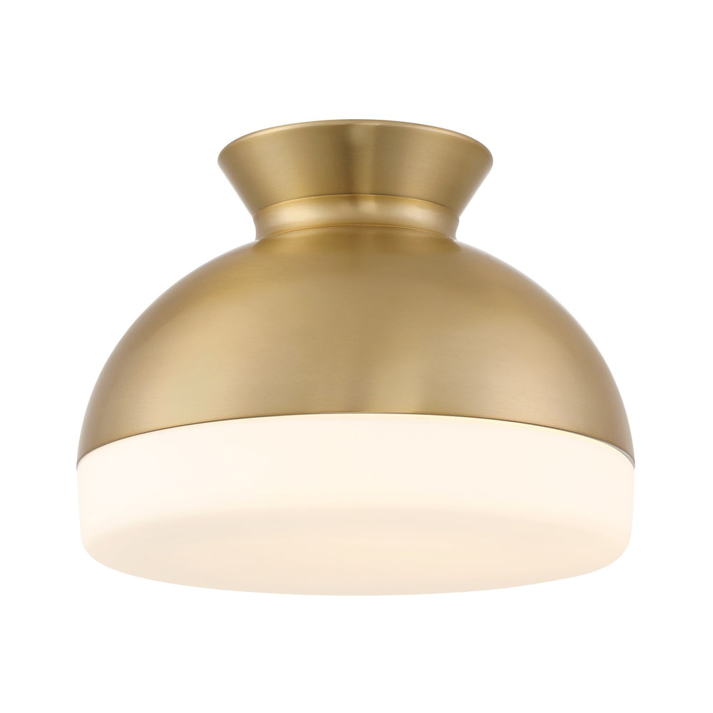 Crystorama - Two Light Flush Mount - Gidget - Vibrant Gold- Union Lighting Luminaires Decor