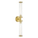 Crystorama - LED Wall Sconce - Jarvis - Aged Brass- Union Lighting Luminaires Decor