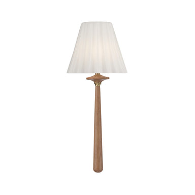 Crystorama - LED Wall Sconce - Jules - Aged Brass + Wood- Union Lighting Luminaires Decor