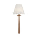 Crystorama - LED Wall Sconce - Jules - Aged Brass + Wood- Union Lighting Luminaires Decor