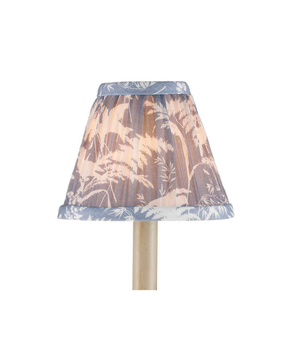 Currey and Company - Chandelier Shade - Aviary - Dusty Blue/Ivory- Union Lighting Luminaires Decor