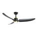 Kuzco Canada - 52" Ceiling Fan - Hugo - Brushed Gold/Matte Black- Union Lighting Luminaires Decor