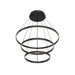 Kuzco Canada - LED Chandelier - Cerchio - Black- Union Lighting Luminaires Decor