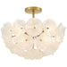 Quoizel - Four Light Semi-Flush Mount - Audrey - Brushed Gold- Union Lighting Luminaires Decor