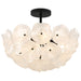 Quoizel - Four Light Semi-Flush Mount - Audrey - Matte Black- Union Lighting Luminaires Decor