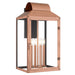 Quoizel - Four Light Outdoor Wall Lantern - Beryn - Aged Copper- Union Lighting Luminaires Decor
