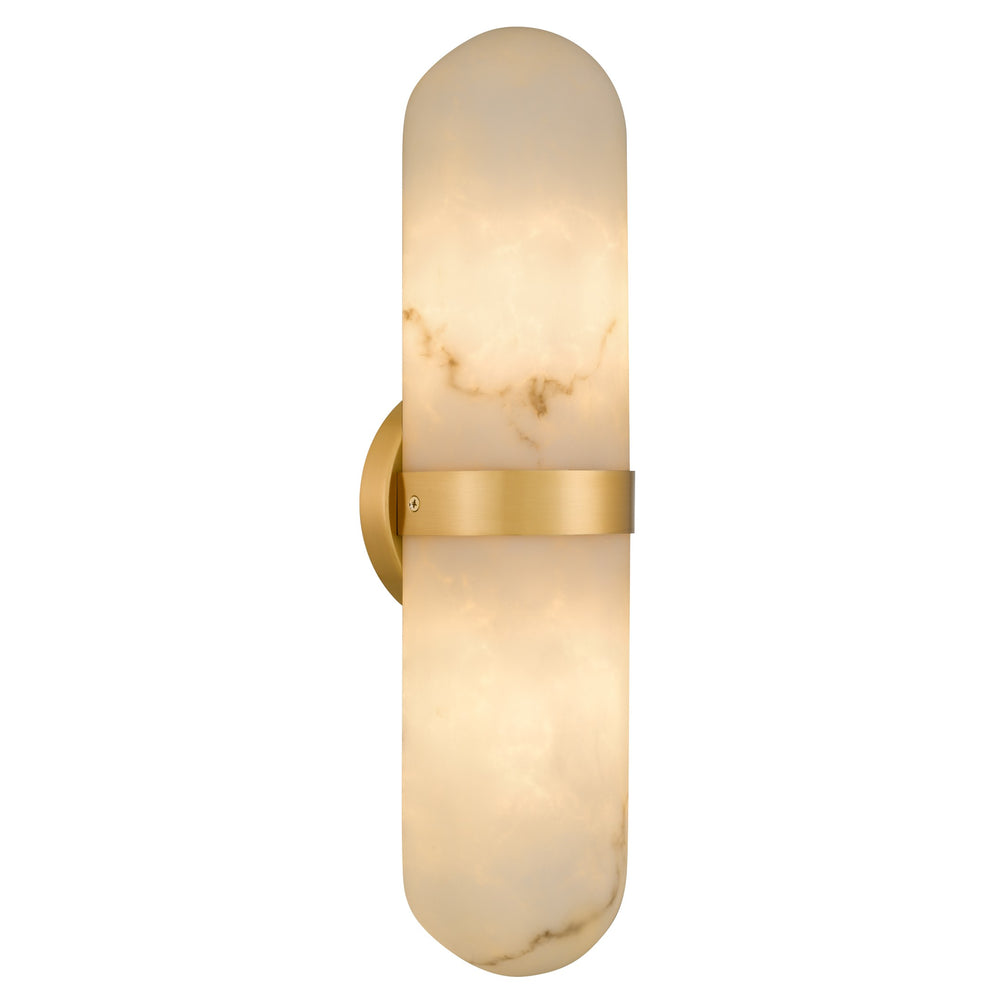 Quoizel - Two Light Wall Sconce - Bree - Brushed Gold- Union Lighting Luminaires Decor