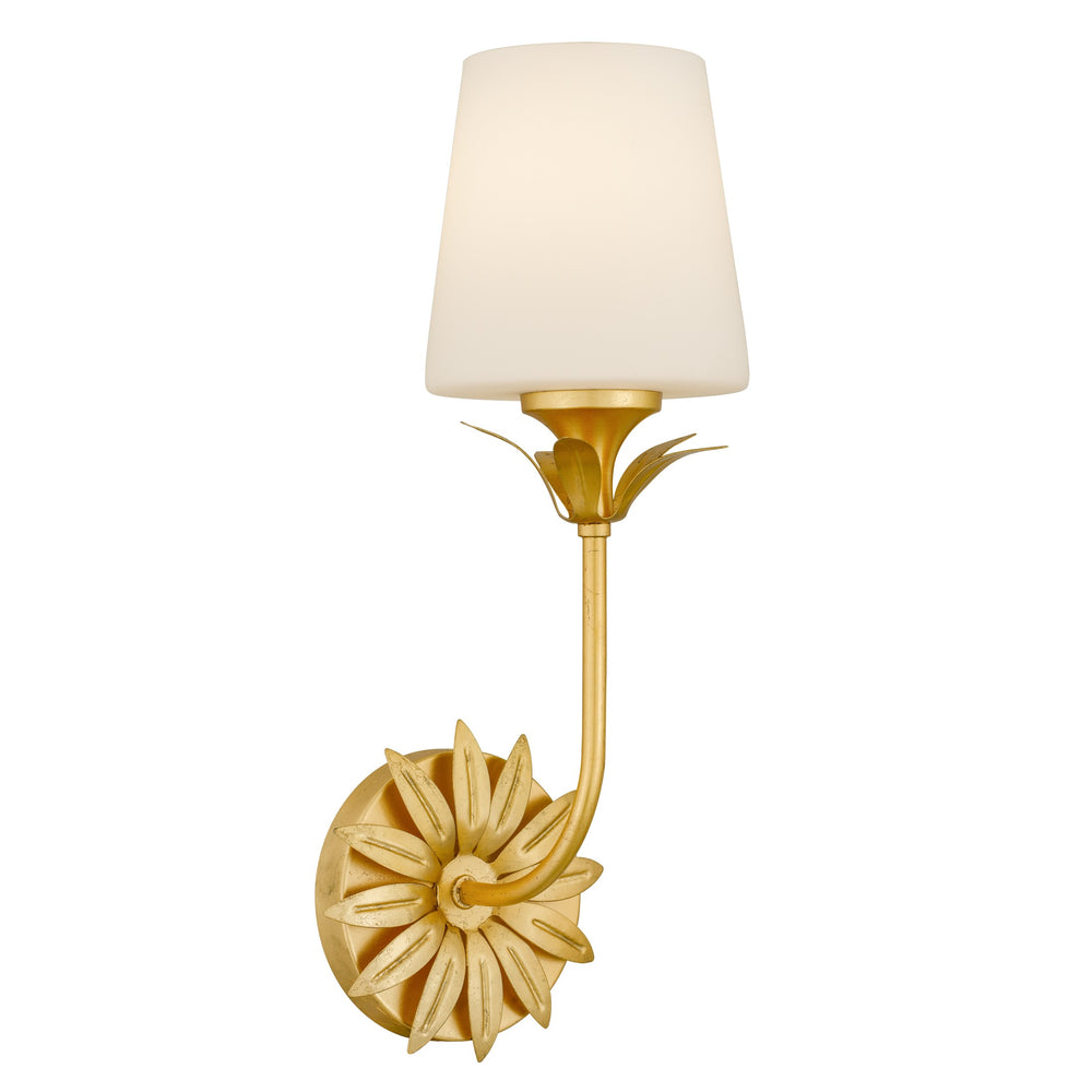 Quoizel - One Light Wall Sconce - Dorothea - Gold Leaf- Union Lighting Luminaires Decor