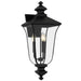 Quoizel - Three Light Outdoor Wall Lantern - Farley - Matte Black- Union Lighting Luminaires Decor