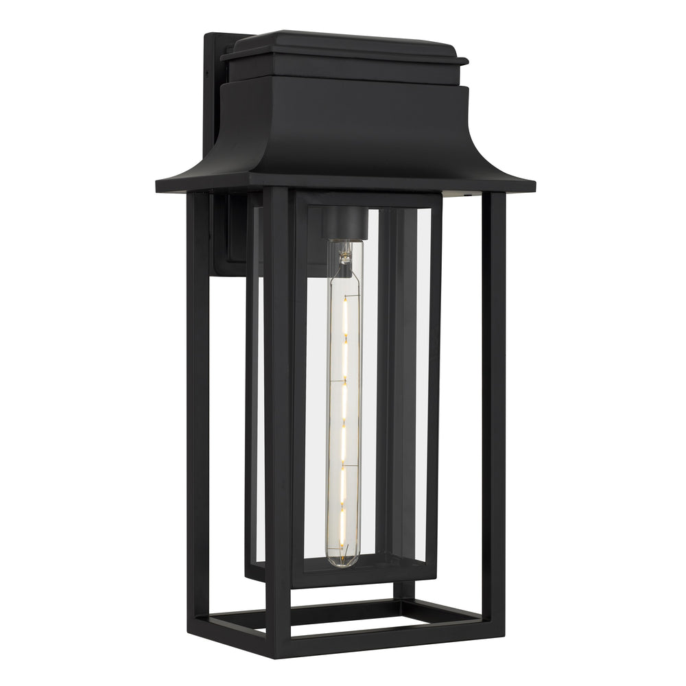 Quoizel - One Light Outdoor Wall Lantern - Garner - Matte Black- Union Lighting Luminaires Decor
