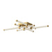 Kuzco Canada - LED Flush Mount - Blade - Brushed Gold- Union Lighting Luminaires Decor