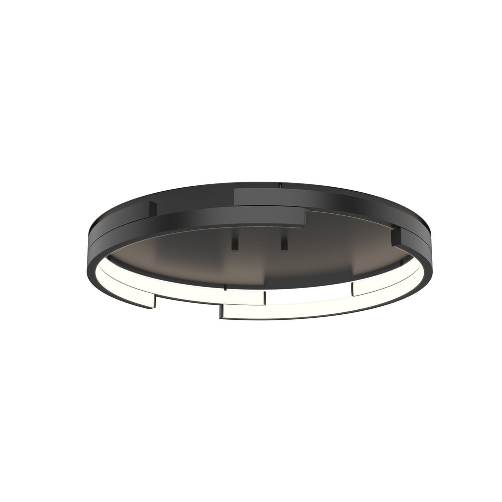 Kuzco Canada - LED Flush Mount - Anello Minor - Black- Union Lighting Luminaires Decor