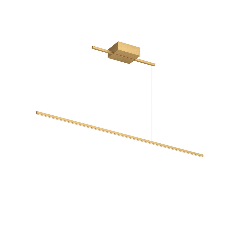 Kuzco Canada - LED Linear Pendant - Vega Minor - Brushed Gold- Union Lighting Luminaires Decor