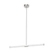 Kuzco Canada - LED Linear Pendant - Akari - Brushed Nickel- Union Lighting Luminaires Decor