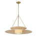 Crystorama - One Light Chandelier - Juniper - Soft Gold- Union Lighting Luminaires Decor
