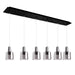 Kuzco Canada - LED Pendant - Samson - Black/Smoked Glass- Union Lighting Luminaires Decor