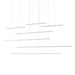 Kuzco Canada - LED Pendant - Chute Motion - White- Union Lighting Luminaires Decor