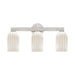 Crystorama - Three Light Bath - Lotus - Polished Nickel- Union Lighting Luminaires Decor
