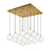 Kuzco Canada - LED Pendant - Bolla - Brushed Gold- Union Lighting Luminaires Decor