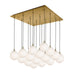 Kuzco Canada - LED Pendant - Bolla - Brushed Gold/Opal Glass- Union Lighting Luminaires Decor